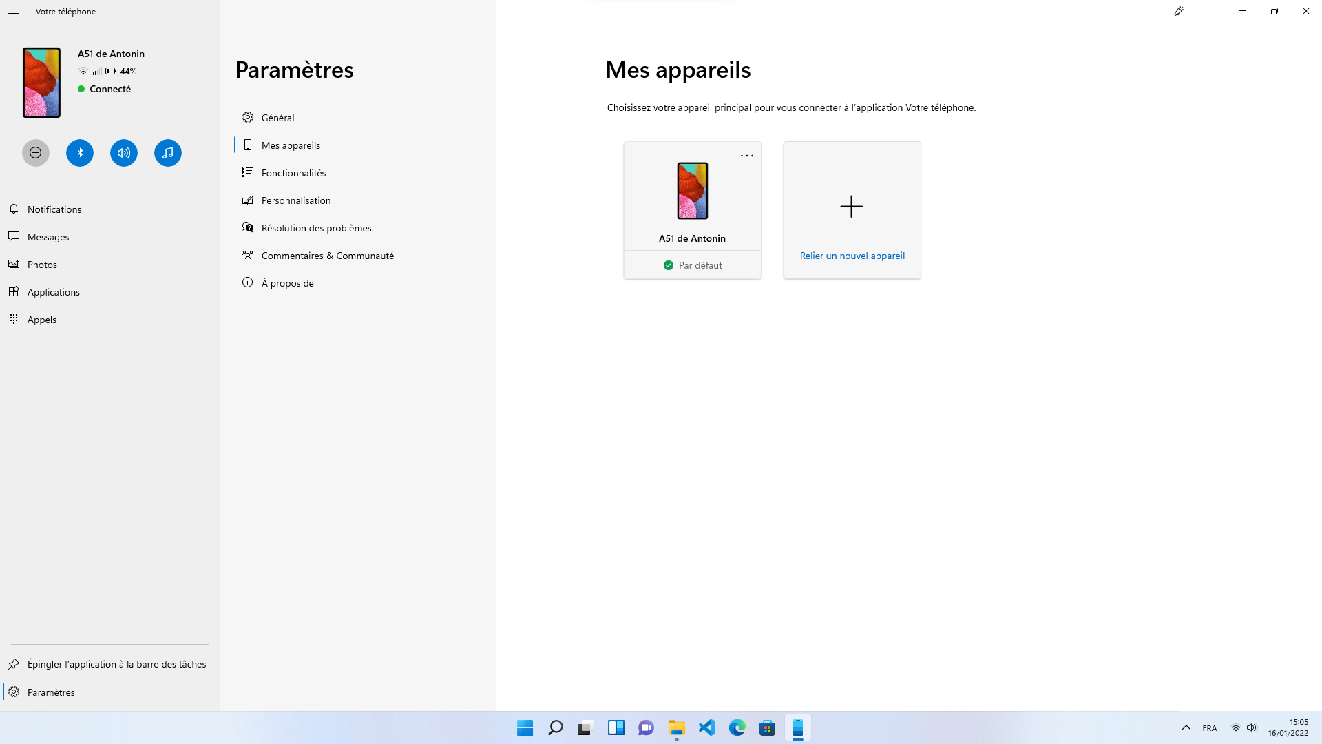 Image application votre téléphone